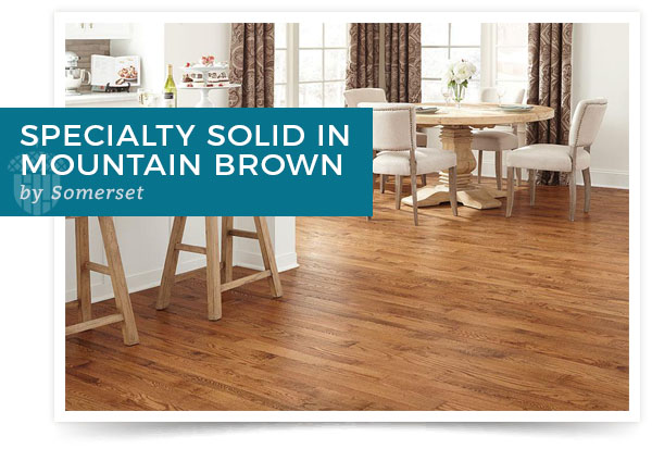 Specialty Solid in Mountain Brown by Somerset