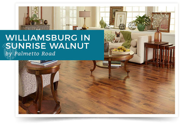 Williamsburg in Sunrise Walnut by Palmetto Road