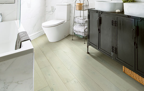 Raintree Waterproof Hardwood, Laguna Vibes, Egret