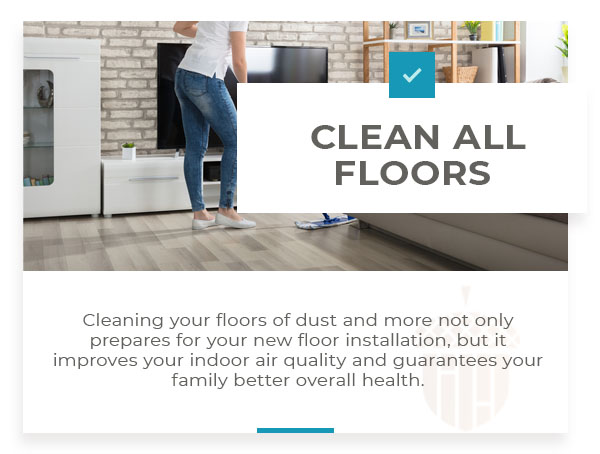 clean all floors graphic