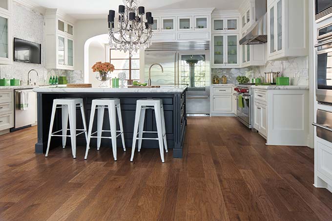 Hardwood floors for the kitchen | Twenty and Oak