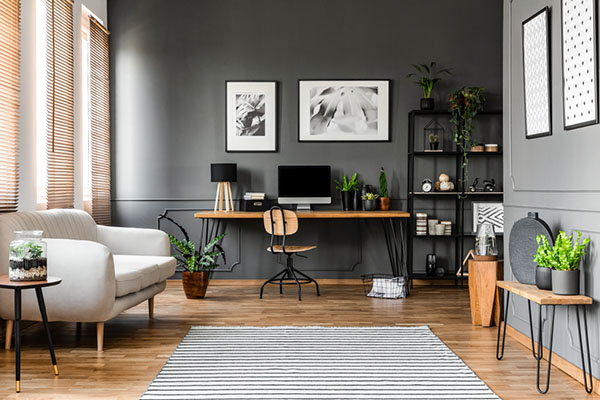 Ideas for a Home Office - Flooring to Furniture - Twenty & Oak