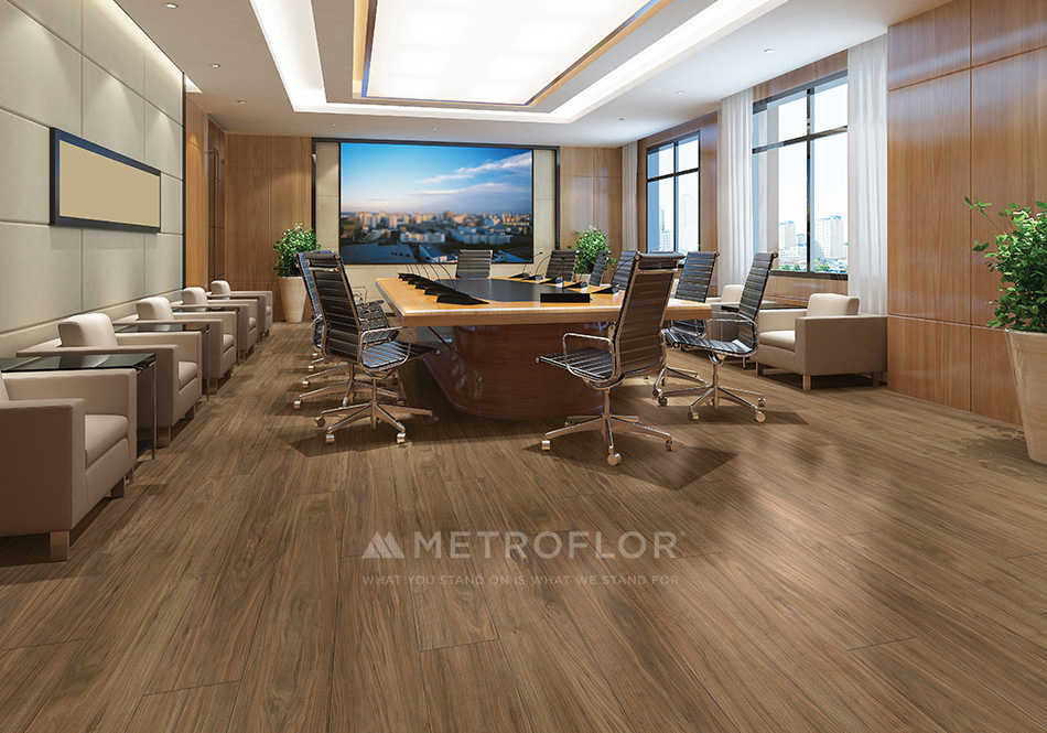 Metroflor, Deja New, English Walnut Bourbon