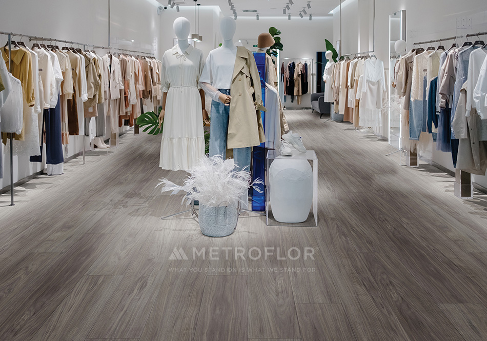 Metroflor, Deja New, English Walnut Charcoal