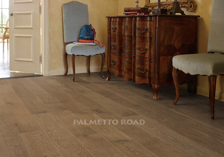 Palmetto Road, Monet, Louvre warm hardwood floors