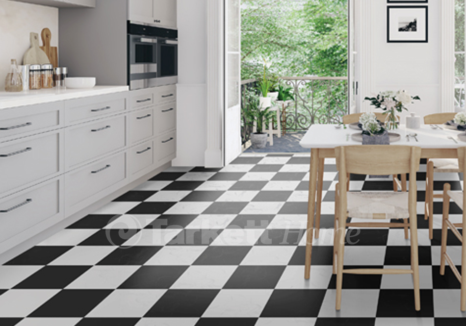 Tarkett Home, Easy Living, Checkerberry Salt &amp; Pepper