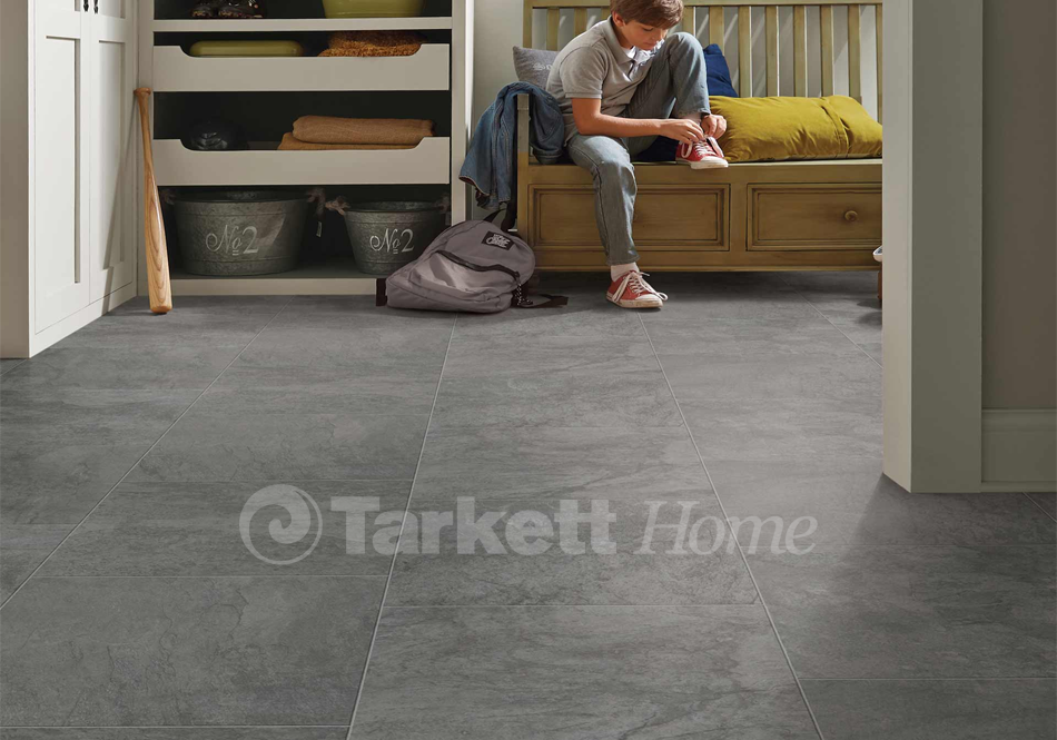 Easy Living, Tarkett Home, Modern Slate Charcoal