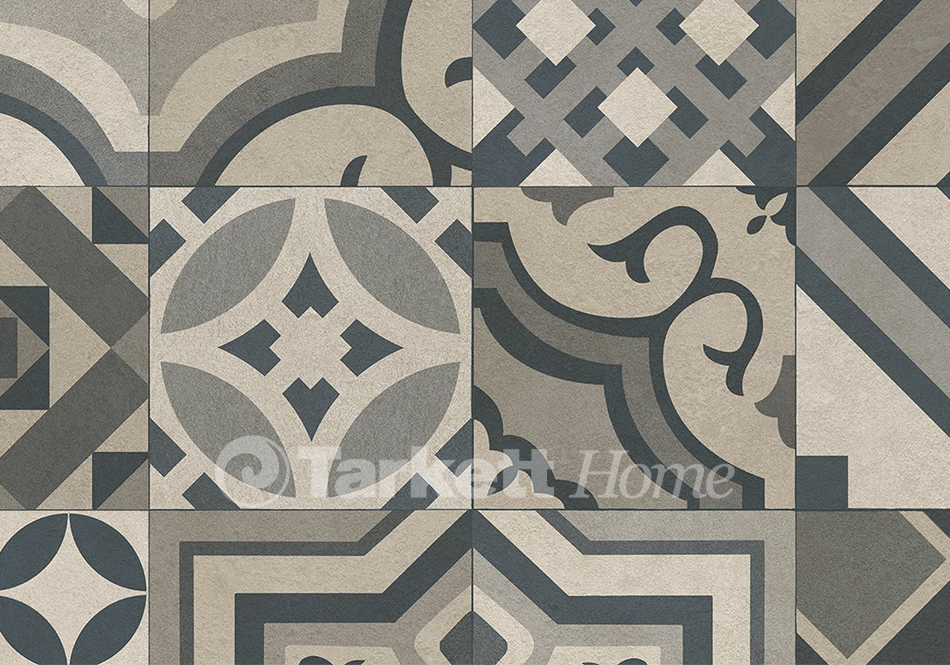 TruTex, Tarkett Home, Encaustic Tile Artizan